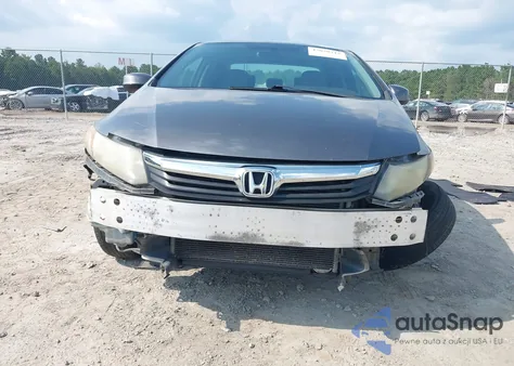 2012 Honda Civic Lx z USA, uszkodzony, nr VIN 19XFB2F50CE318151